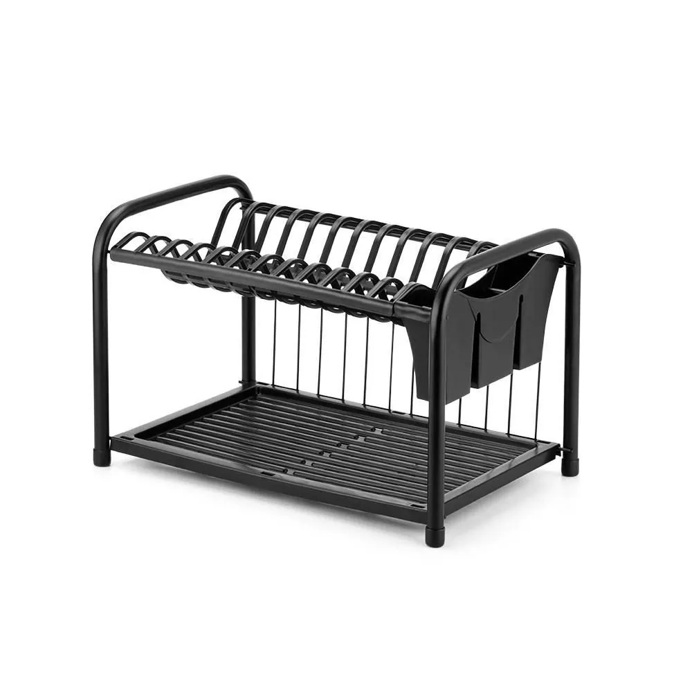 Escorredor Gaivota Black Arthi - Aço Inox